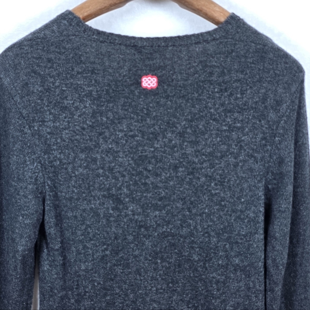 Sherpa Adventure Gear Merino Wool Alpaca Knit Maya Sweater Dress Gray Sz.Large - Picture 5 of 11